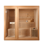 Luxury Wood Sauna Room 220x220 | Home Use