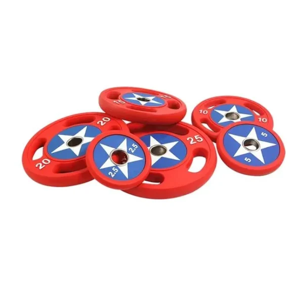 Captain America Gym Professional Weight Plates Set