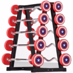 Captain America TPU Barbell | Durable & Shock-Resistant