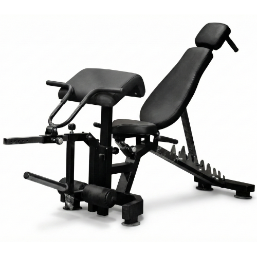 Premium Multi-Functional Adjustable Weight Bench with Preacher Curl & Leg Developer