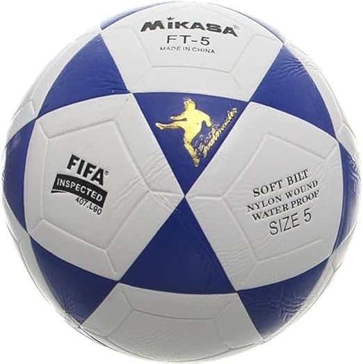 Mikasa Football, Size 5, Blue