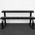2-Tier Dumbbell Rack (Holds 20 Dumbbells)
