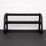 2-Tier Dumbbell Rack (Holds 20 Dumbbells)
