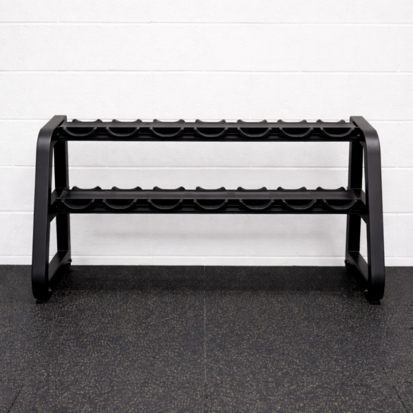 2-Tier Dumbbell Rack (Holds 20 Dumbbells)