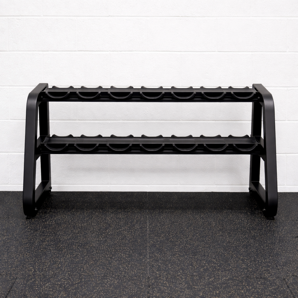 file_00000000fce8722f822e698a333892cf 2-Tier Dumbbell Rack (Holds 20 Dumbbells) - Image 1