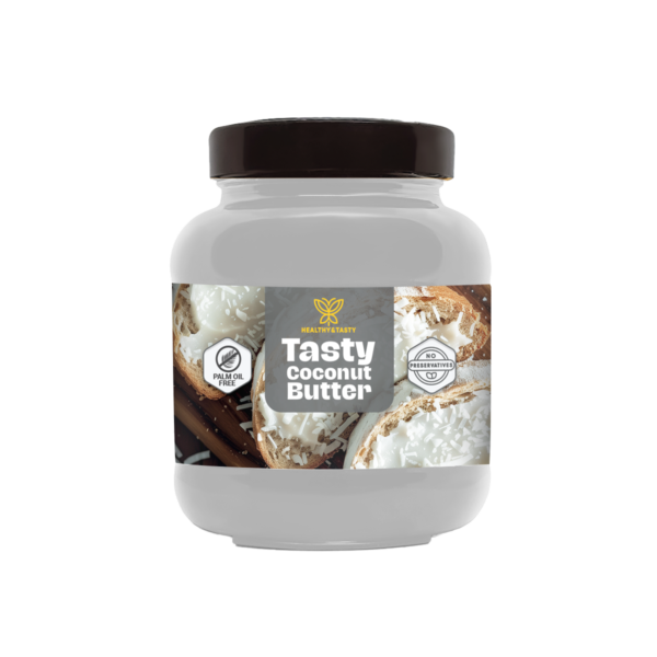 هيلثي آند تيستي زبدة جوز هند طبيعي 375 جرام