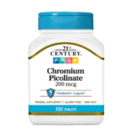 21st Century, Chromium Picolinate, 200mcg, 100 Tablets