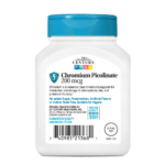 21st Century, Chromium Picolinate, 200mcg, 100 Tablets
