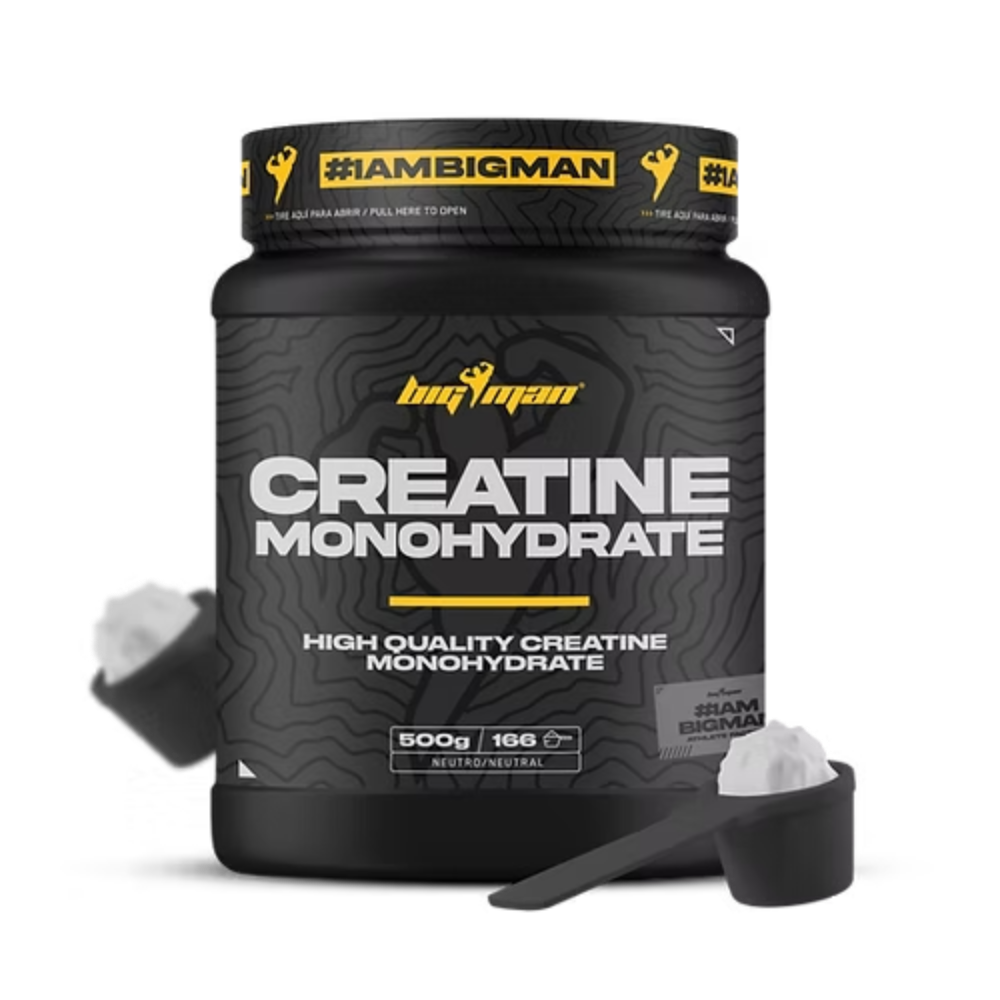 BigMan-Creatine-Monohydrate-500g-166-Servings BigMan, Creatine Monohydrate, 500g, 166 Servings