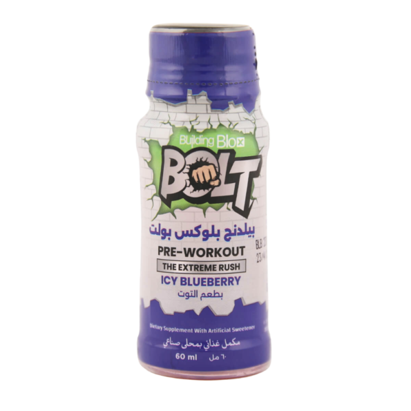 Building Blox, BOLT Pre-workout Shot, 60ml, 1 Servings
