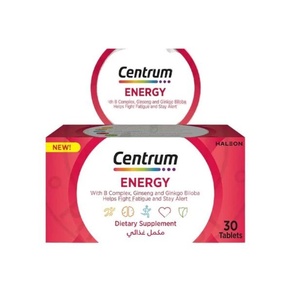 Centrum Energy Multivitamin Supplement with Ginseng & Ginkgo