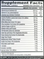 Cloma Pharma, Asia Black 25 Ephedra, 100 Capsules