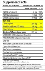 Cloma Pharma, Methyledrene, 100 Capsules, 100 Servings