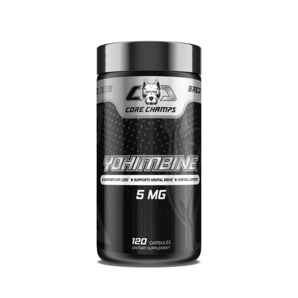 Core Champs, YOHIMBINE HCL, 5mg, 120 Capsules, 120 Servings