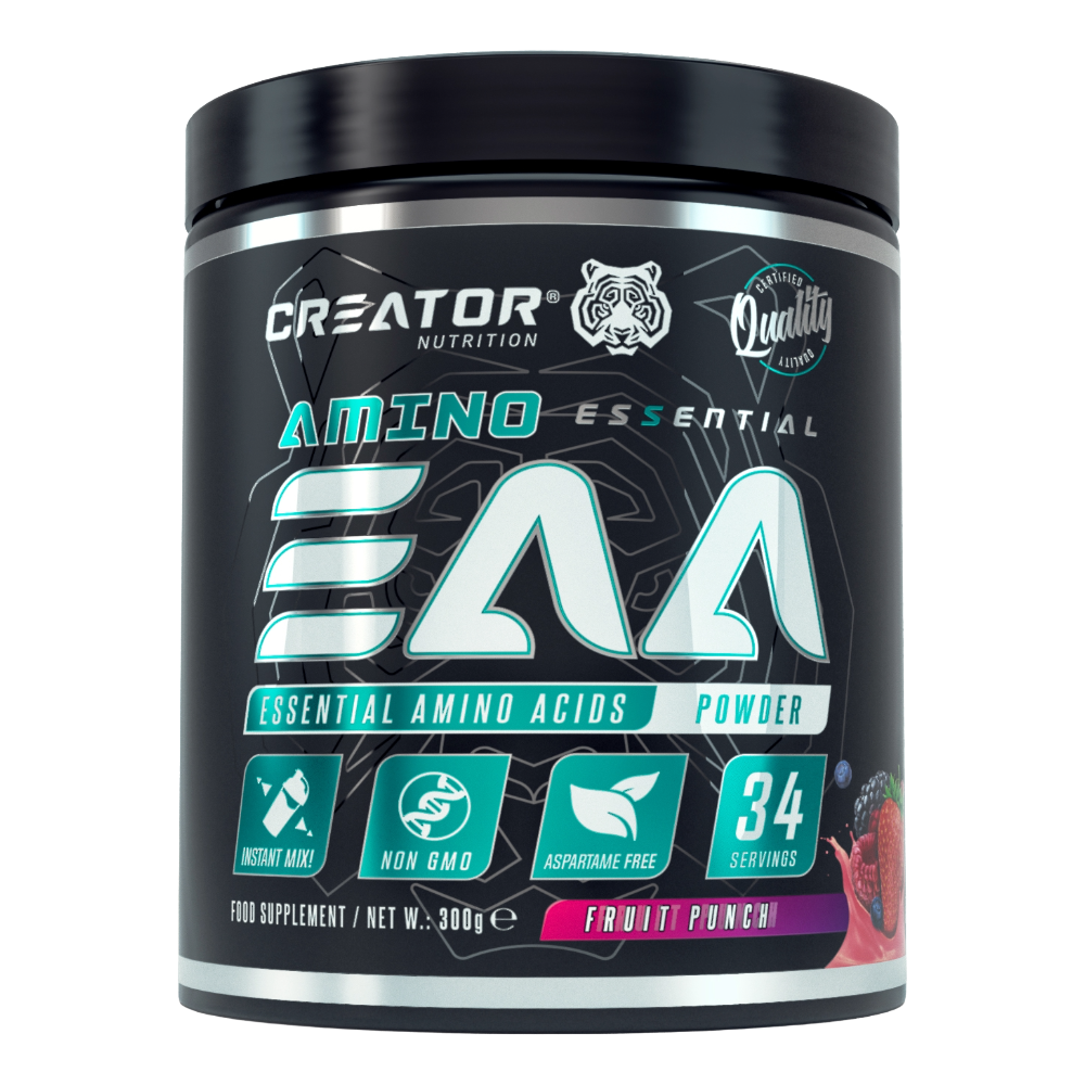 Creator-Nutrition-Amino-EAA-300g-34-Servings-Fruit-Punch Creator Nutrition, Amino EAA, 300g, 34 Servings