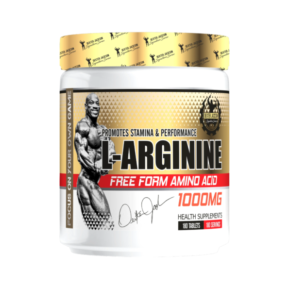 Dexter Jackson, L-Arginine, 1000mg, 180 Tablets, 180 Servings