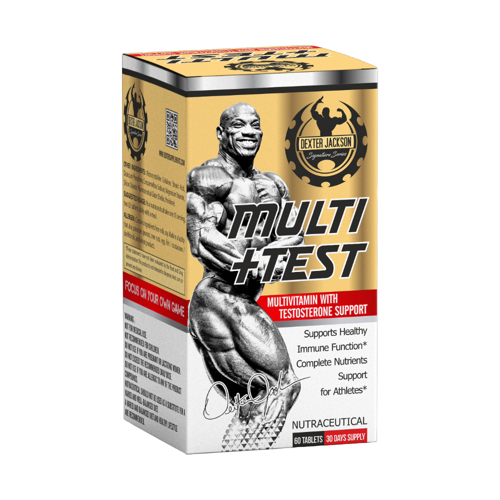 Dexter-jackson-MultiTest-60-Tablets-30-Servings Dexter jackson, Multi+Test, 60 Tablets, 30 Servings