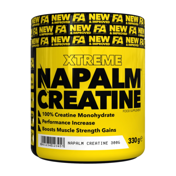 FA Nutrition, Napalm Creatine, 330g, 66 Servings