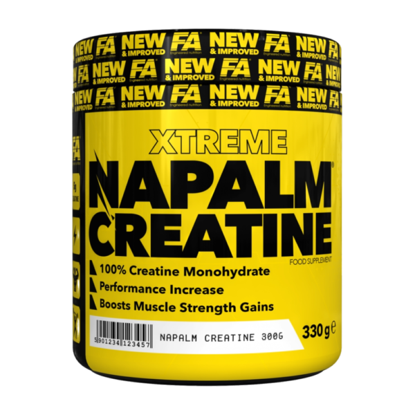 FA Nutrition, Napalm Creatine, 330g, 66 Servings