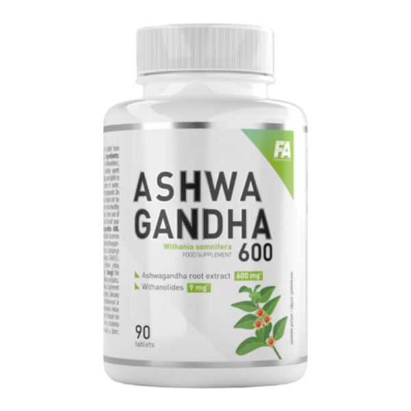 FA Nutrition, Wellness Ashwagandha 600, 90 Tablets, 90 Servings