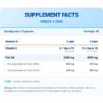 FA Nutrition, Wellness Omega 3 2000, 90 Softgels, 45 Servings
