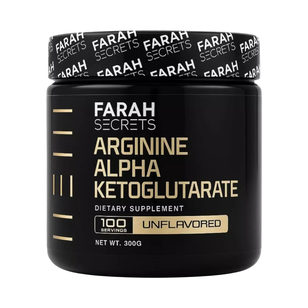 Farah-Secret-ARGININE-ALPHA-KETOGLUTARATE-300g-100-Servings Farah Secret, ARGININE ALPHA KETOGLUTARATE, 300g, 100 Servings