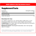 Inner Armour, Creatine Monohydrate, 400g, 133 Servings