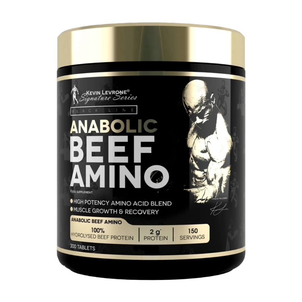 Kevin-Levrone-Anabolic-Beef-Amino-300-Tablets-150-Servings Kevin Levrone, Anabolic Beef Amino, 300 Tablets, 150 Servings