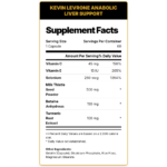 Kevin Levrone, Anabolic Liver Support, 60 Capsules, 60 Servings