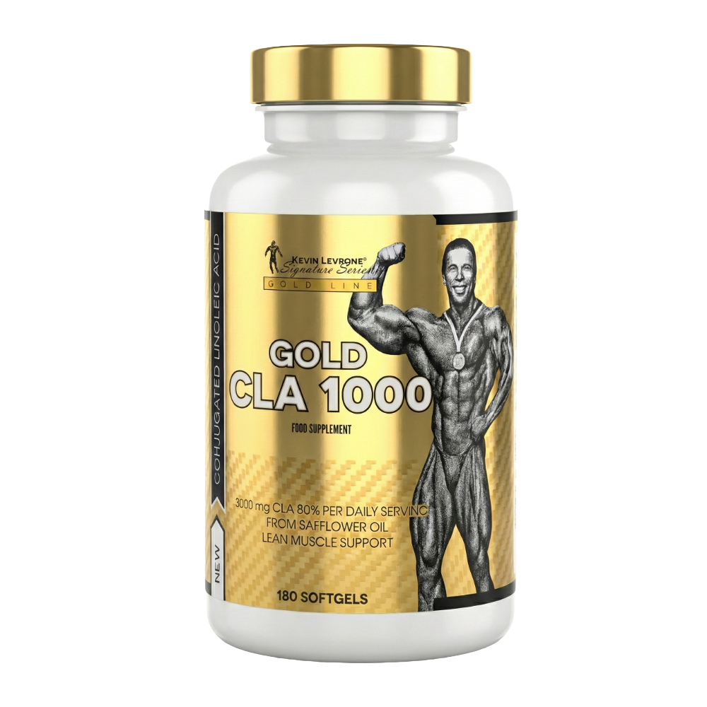 Kevin-Levrone-Gold-CLA-1000mg-180-Softgels-180-Servings Kevin Levrone, Gold CLA 1000mg, 180 Softgels, 180 Servings