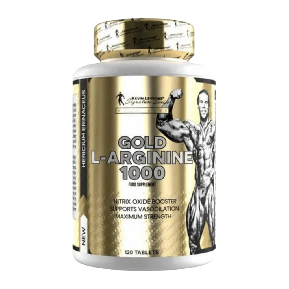 Kevin-Levrone-Gold-L-Arginine-1000-120-Tablets-60-Servings Kevin Levrone, Gold L-Arginine 1000, 120 Tablets, 60 Servings