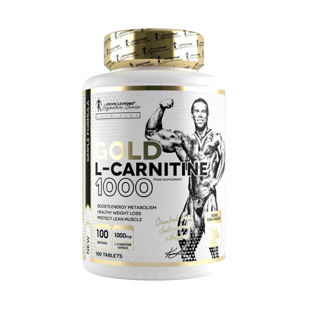 Kevin-Levrone-Gold-L-Carnitine-1000-100-Tablets-100-Servings Kevin Levrone, Gold L-Carnitine 1000, 100 Tablets, 100 Servings