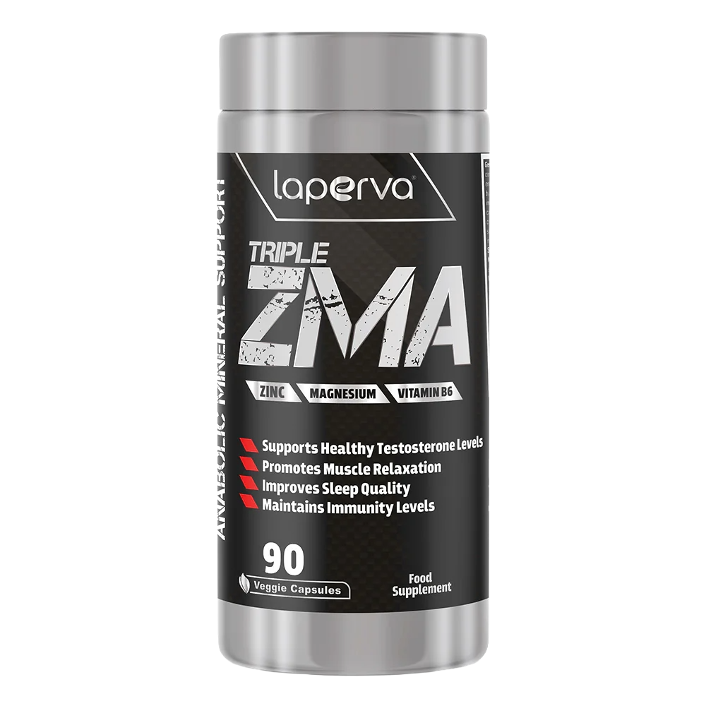 Laperva-Triple-ZMA-90-Capsules-30-Servings Laperva, Triple ZMA, 90 Capsules, 30 Servings
