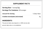 Liger Nutrition, Creatine Monohydrate, 150g, 30 Servings
