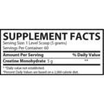 MUSCLE RULZ, Creatine Monohydrate, Unflavored, 300g, 60 Servings