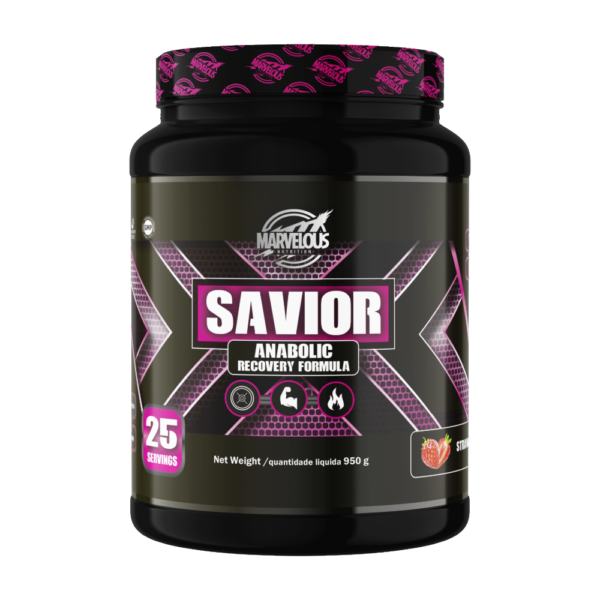 Marvelous Nutrition, SAVIOR ANABOLIC RECOVERY FORMULA, 950g, 25 Servings