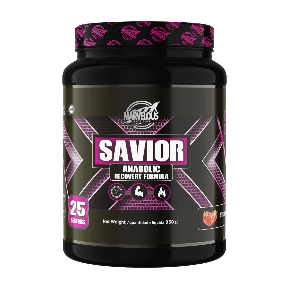 Marvelous-Nutrition-SAVIOR-ANABOLIC-RECOVERY-FORMULA-950g-25-Servings Marvelous Nutrition, SAVIOR ANABOLIC RECOVERY FORMULA, 950g, 25 Servings