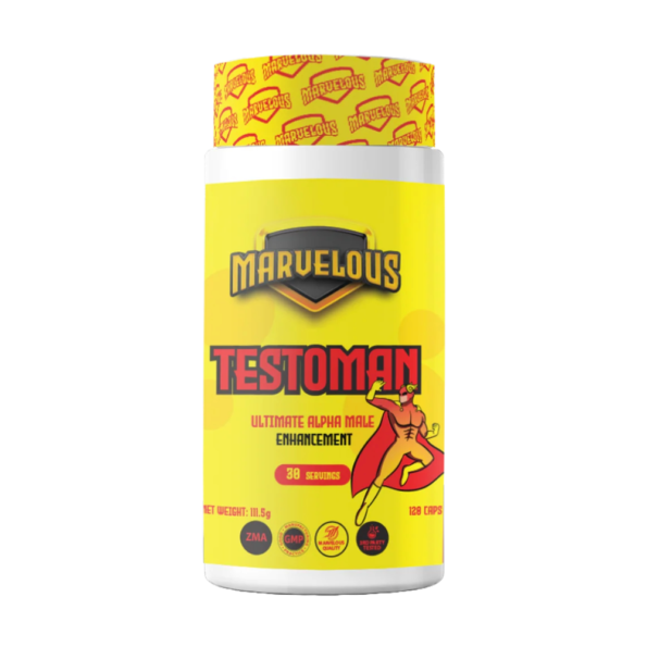 Marvelous Nutrition, Testoman, 120 Capsules, 30 servings
