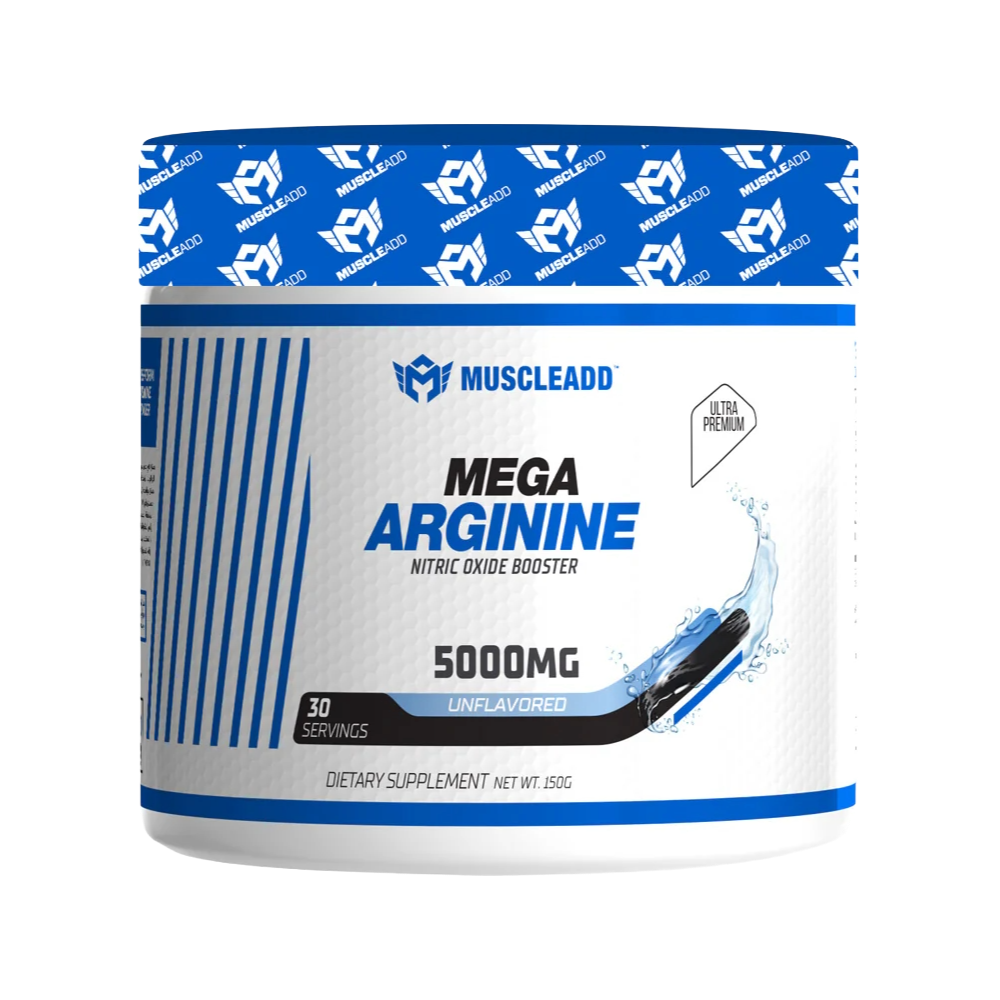 Muscle-Add-Mega-Arginine-150g-30-Servings Muscle Add, Mega Arginine, 150g, 30 Servings