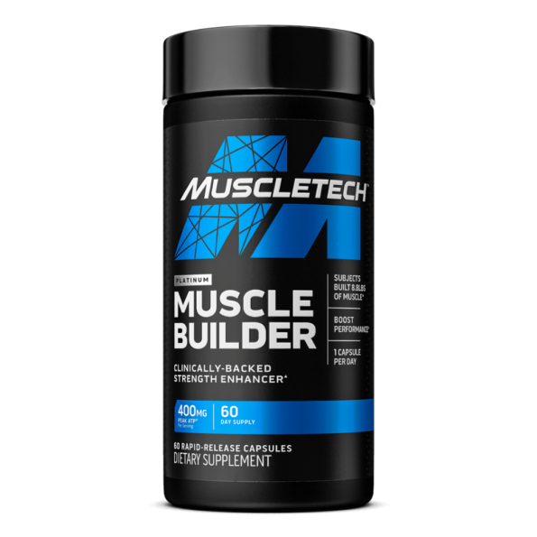 MuscleTech, PLATINUM Muscle Builder, 60 Capsules, 60 Servings