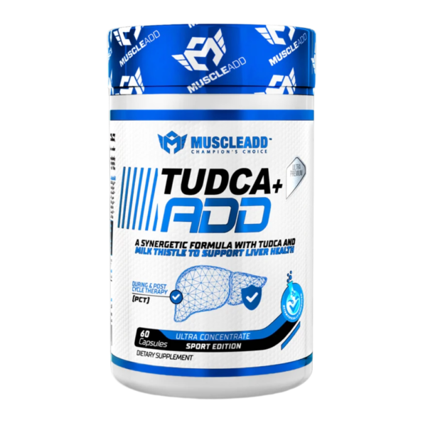 Muscleadd, Tudca+ ADD, 60 Capsules, 60 Servings