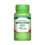 NATURE’S TRUTH, Berberine HCl 500mg, 60 Capsules, 30 Servings