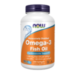 NOW Foods, Omega-3 Fish Oil, Molecularly 200 Distilled Softgels, 100 servings
