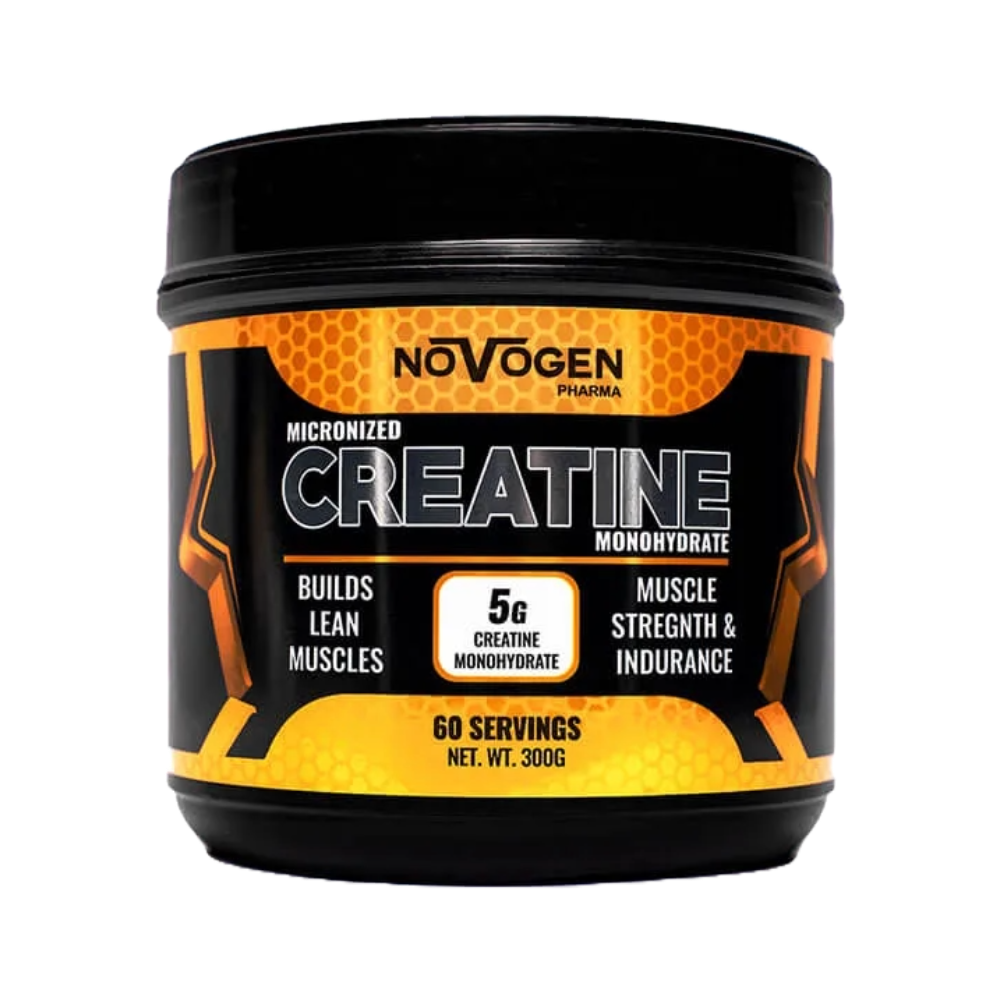 Novogen-Pharma-Creatine-Monohydrate-300g-60-Serving Novogen Pharma, Creatine Monohydrate, 300g, 60 Serving