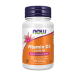 Now Foods, D3 2000 IU, 120 Softgels, 120 Servings
