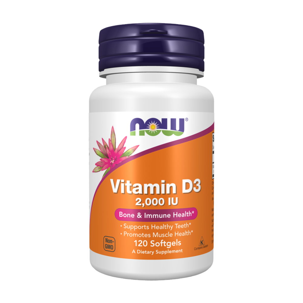 Now-Foods-D3-2000-IU-120-Softgels-120-Servings Now Foods, D3 2000 IU, 120 Softgels, 120 Servings