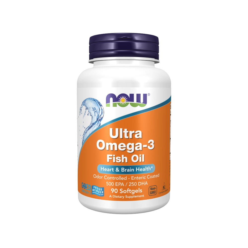 Now-Foods-Ultra-Omega-3-Fish-Oil-90-Softgels Now Foods, Ultra Omega-3 Fish Oil, 90 Softgels