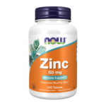 Now Foods, Zinc, 50mg, 250 Tablets, 250 Servings