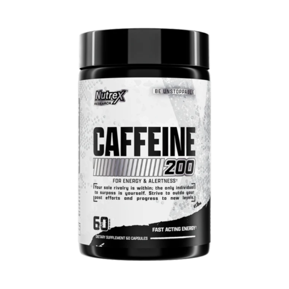 Nutrex Research, Caffeine 200, 60 Capsules, 60 Servings