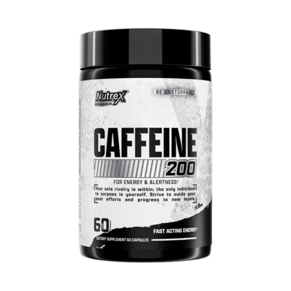 Nutrex Research, Caffeine 200, 60 Capsules, 60 Servings